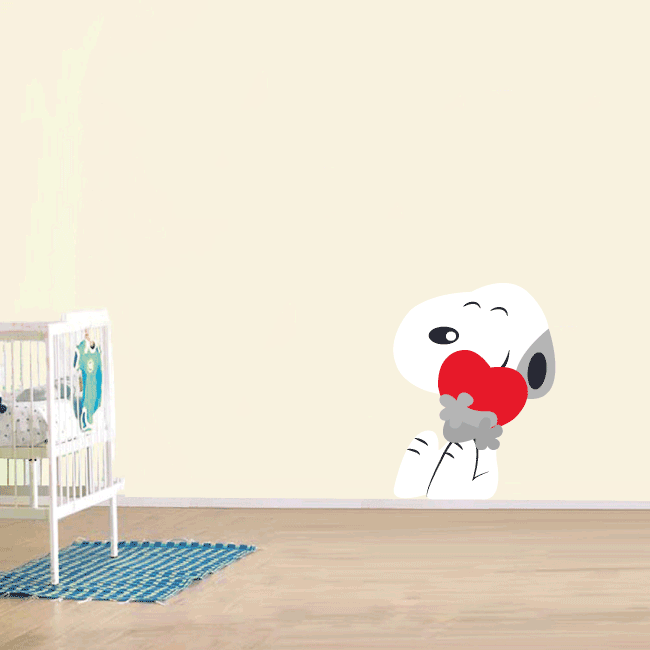 Snoopy enamorado