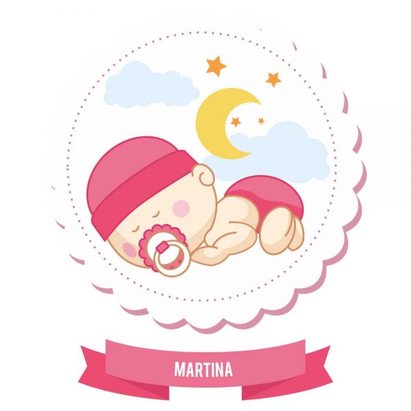 Dulce sueños niña con nombre personalizado - Imagen 2