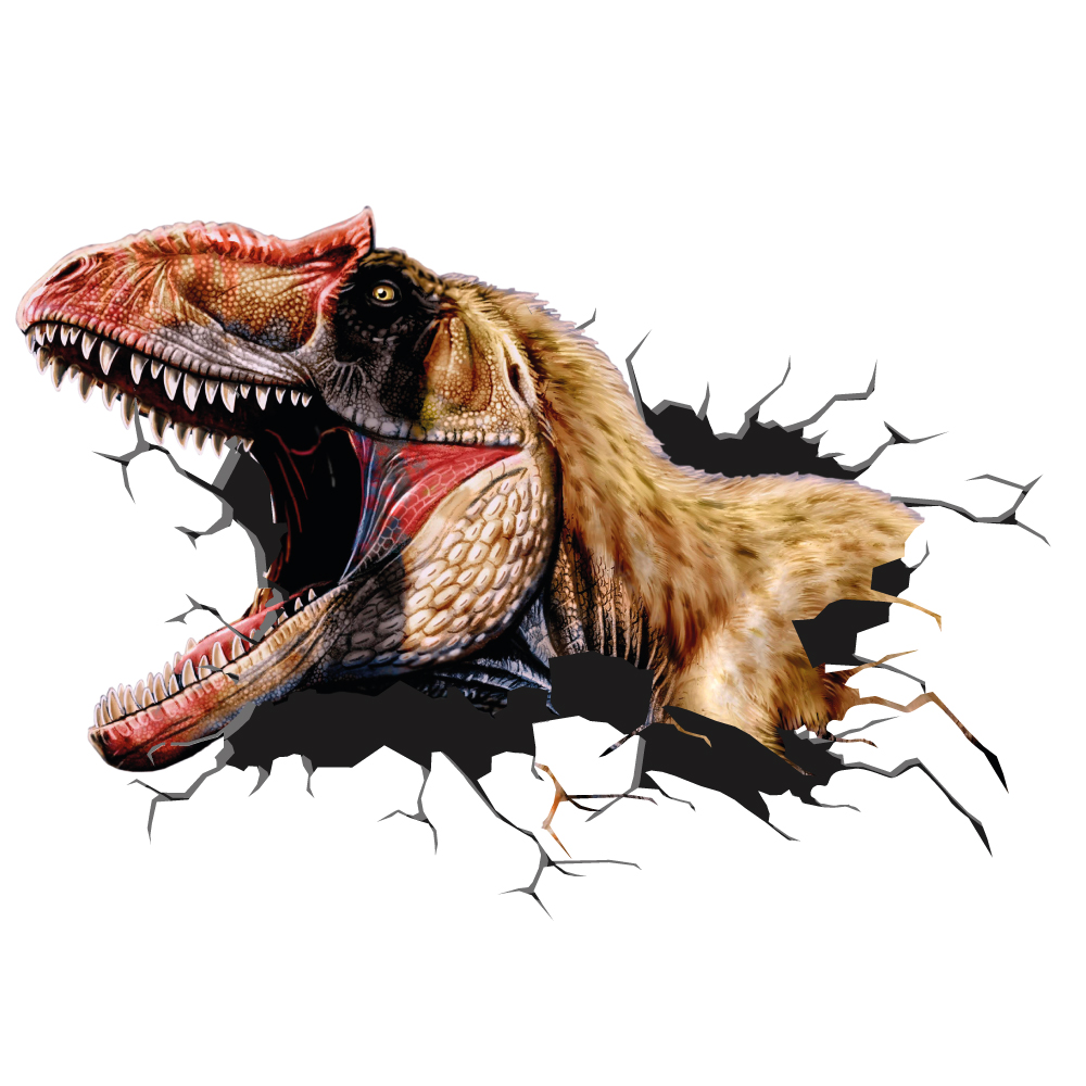 Dinosaurio rompiendo pared - Imagen 2