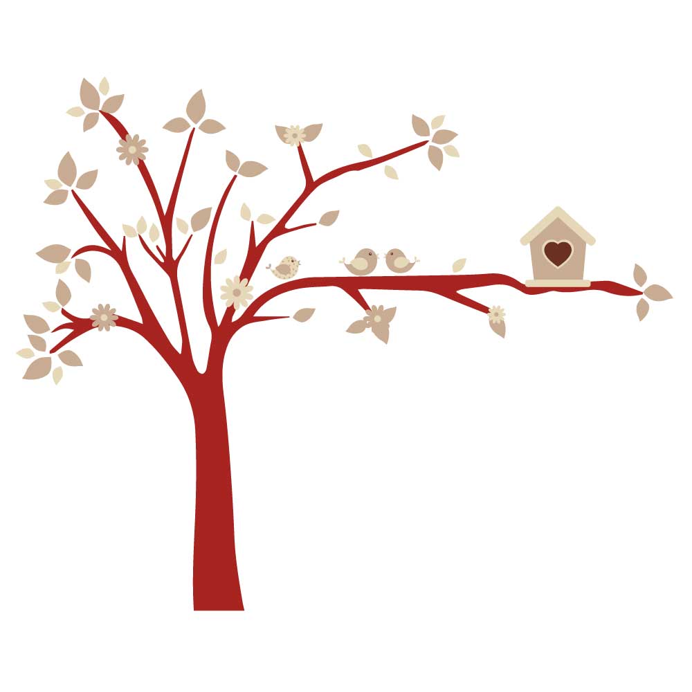 Árbol con pajaritos - Imagen 2