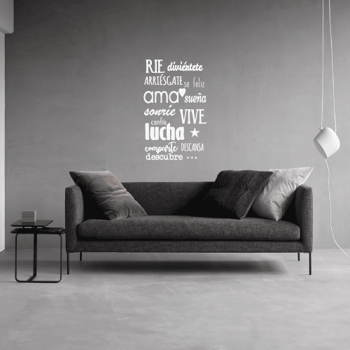 Rie, ama, vive, lucha...