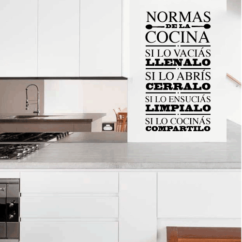 Normas de la cocina