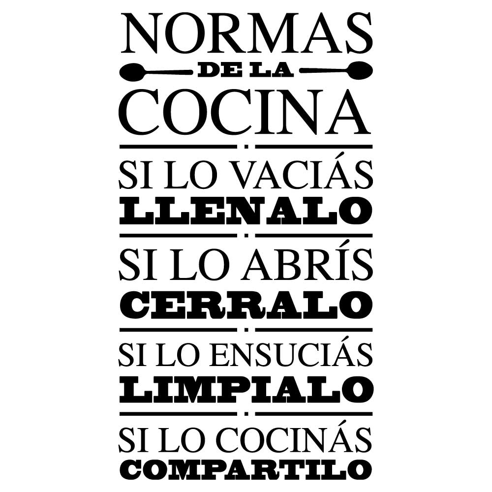 Normas de la cocina - Imagen 2