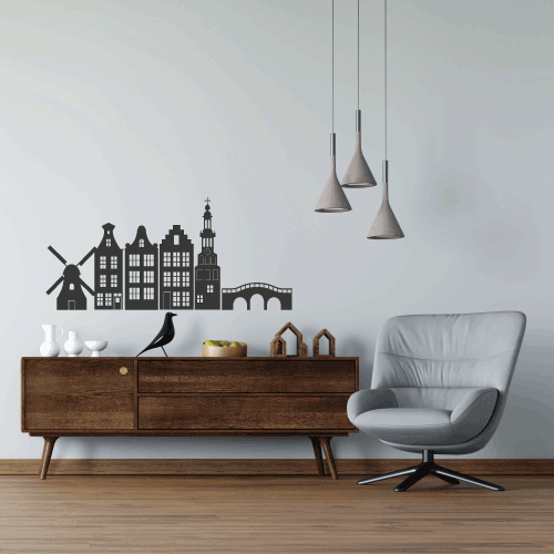 Amsterdam skyline