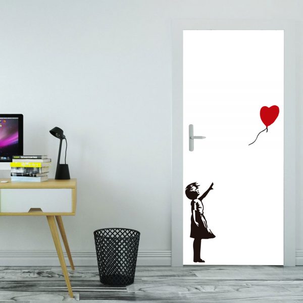 Banksy. Nena Globo Corazón