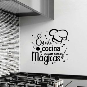 En esta cocina pasas cosas mágicas