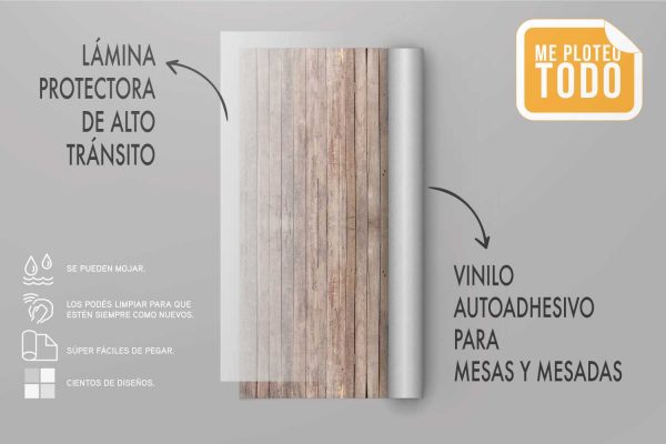 Tablones de madera rústica - Imagen 2