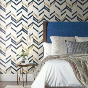 Chevron azul