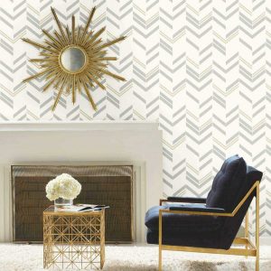 Chevron gris